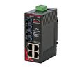 Ethernet Switch, RJ45 Ports 4, Fibre Ports 2ST, 100Mbps, Unmanaged